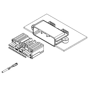Schematic photo of ATLF connector