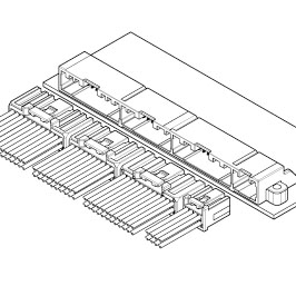 Schematic photo of CPI connector