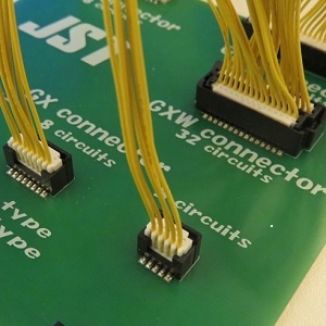 Close up image of GX connector (GX family)
