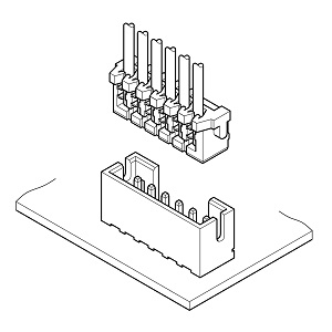 Schematic photo of KR connector