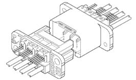 Schematic photo of RIC connector