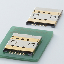 Close up image of SCR connector