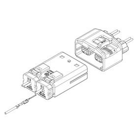 Schematic photo of SISC connector
