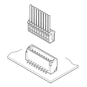 Schematic photo of SR/SZ connector