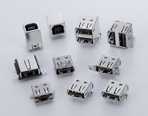 Close up image of UB connector