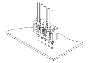 Schematic photo of DB connector