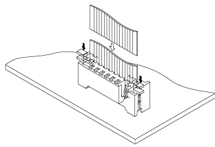 Schematic photo of FDZ connector