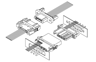 Schematic photo of RIZ connector