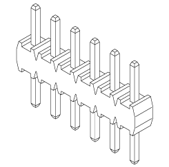 Schematic photo of TB header