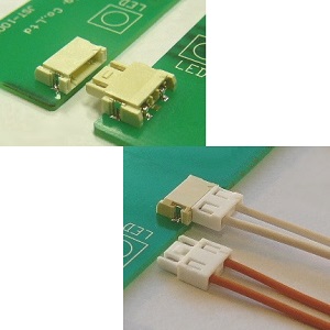 Close up image of LEB connector (Board-to-Board)