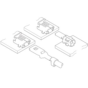 Schematic photo of LEK connector (Board-to-Board)