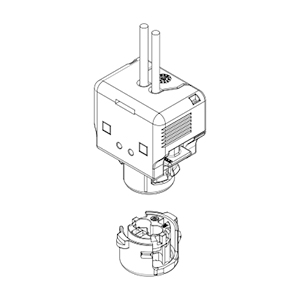 Schematic photo of SQBN connector